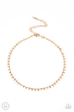 Spotlight Spunk - Gold Necklace