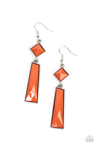 Hollywood Harmony - Orange Earring