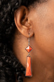 Hollywood Harmony - Orange Earring