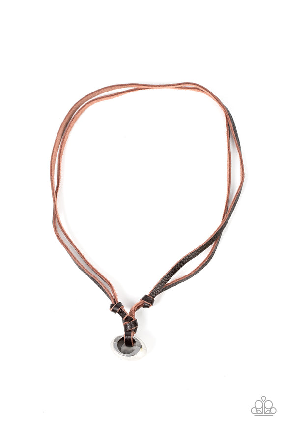 Winslow Wrangler - Brown Necklace