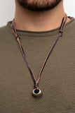 Winslow Wrangler - Brown Necklace