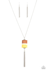 Reel It In - Yellow Necklace