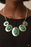 Rivera Rendezvous - Green Necklace