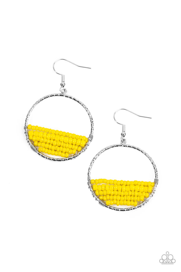 Head-Over-Horizons - Yellow Earring