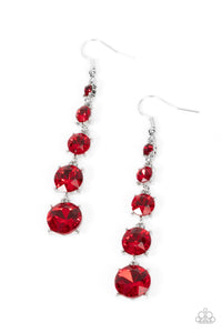 Red Carpet Charmer - Red Earring