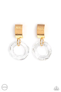 Clear Out! - Gold Earring