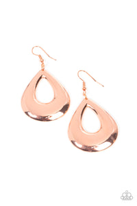 Laid-Back Leisure - Copper Earring