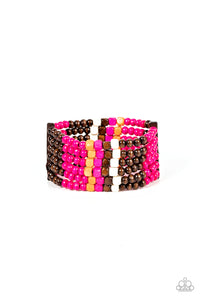 Dive into Maldives - Pink Bracelet