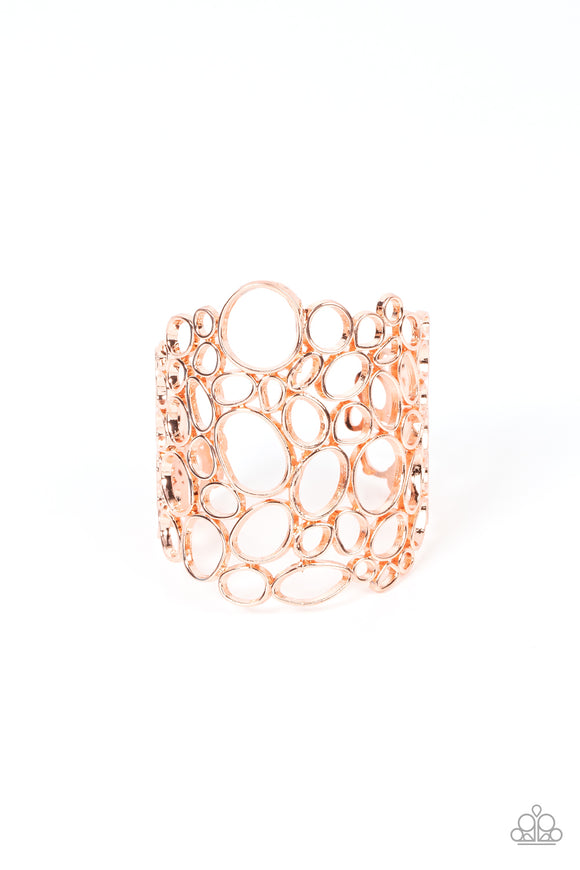 All Turned Around - Copper Bracelet