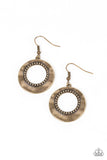 Desert Diversity - Brass Earring