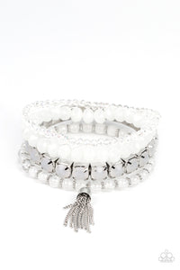 Day Trip Trinket - White Bracelet