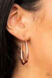 CURVE Your Appetite - Copper Earring