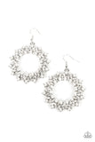 Combustible Couture - White Earring
