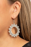 Combustible Couture - White Earring