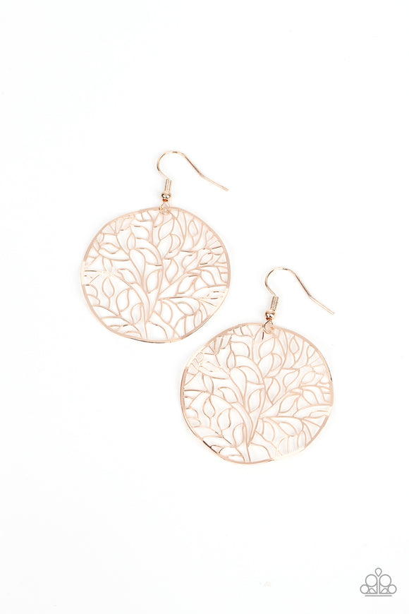 Autumn Harvest - Rose Gold Earring