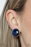Cool Pools - Blue Earring
