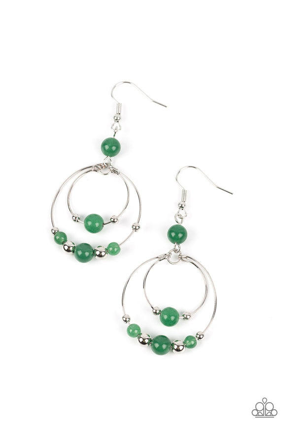 Eco Eden - Green Earring