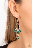 Coming in Clutch - Green Earring