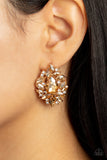 We All Scream for Ice QUEEN - Gold Earring