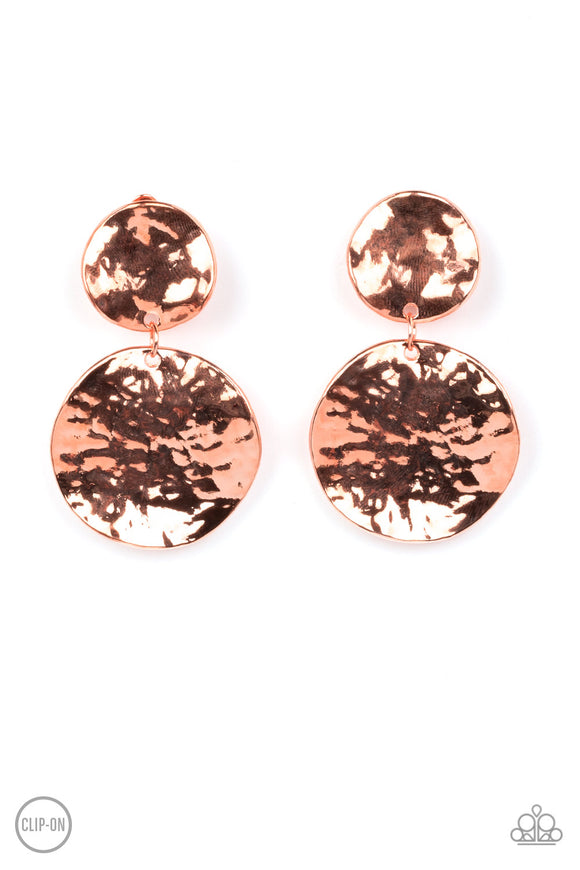 Rush Hour - Copper Earring