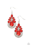 Beachfront Formal - Red Earring