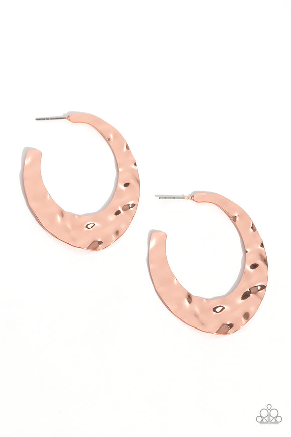 Make a Ripple - Copper Earring