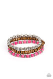 ESCAPADE Route - Pink Bracelet