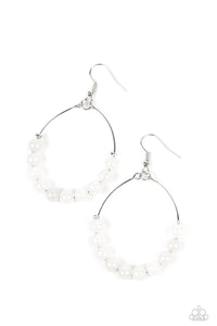 Catch a Breeze - White Earring