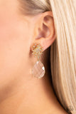 Stellar Shooting Star - Gold Earring