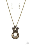 Bohemian Blossom - Brass Necklace