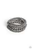 Sonoran Stripes - Silver Bracelet