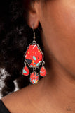 Organic Optimism - Red Earring