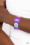 Painted Pairing - Purple Bracelet