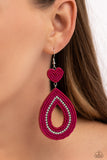 Now SEED Here - Pink Earring