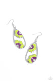 Airily Abloom - Green Earring