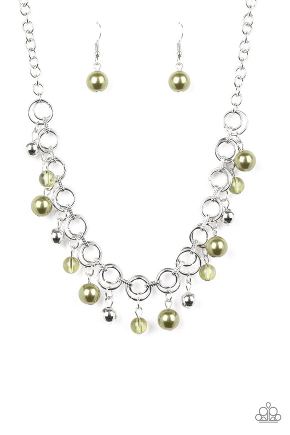 Fiercely Fancy - Green Necklace