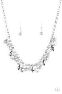 Bling Down The Curtain - Silver Necklace