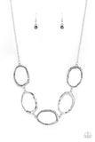 Gritty Go-Getter - Silver Necklace